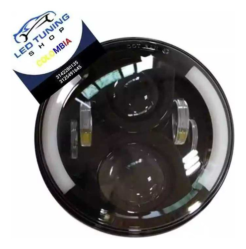 Foto de Par Faros Led Redondos Para Jeep, Montero, Toyota Fj Y 4.5