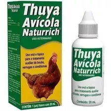 Thuya Avicola 30ml Oral Topico Bouba Caroço Pintinho