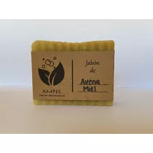 Jabón De Avena Miel. Base De Aceite De Oliva Extra Virgen