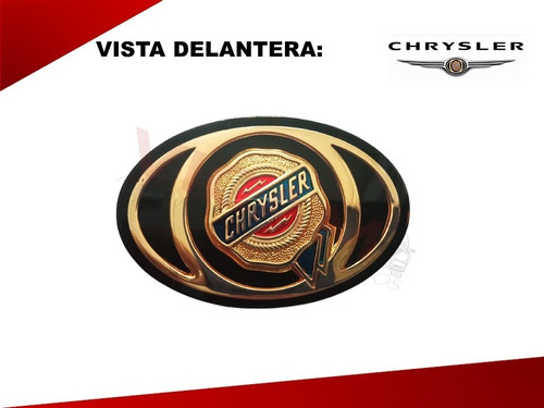 Emblema Para Parrilla Chrysler Voyager  1999-2001 Foto 3