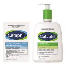 Cetaphil- Pack Barra Limpiadora + Emulsión Hidratante 473 Ml