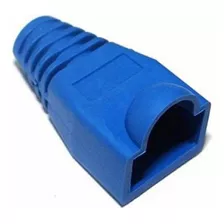 Kit Capa Para Conector Rj45 Azul