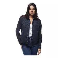 Jaqueta Jeans Feminina Wrangler Forrada No Colete Wf7034