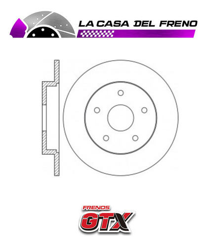 Par Disco Freno Trasero Volvo V40 2.0 2012-2019 (d5204t4-mv) Foto 5