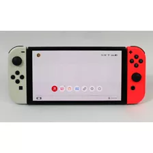 Nintendo Switch Oled 64gb, Color Blanco, Usado (g)