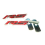 Emblema Rojo Vw Parilla Golf Jetta A2 A3 Tipo Gti Gli Nuevo