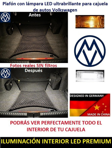 16000lm Kits De Faros Led De Luz Alta Y Baja Para Volkswagen
