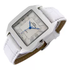 Reloj Pulsera Montreal Mujer Ml1143 Malla De Cuero Sintetico