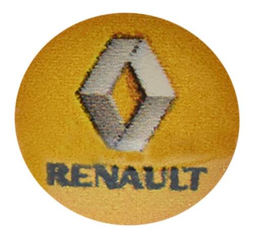 Juego Tapones Automotriz Vlvulas Llanta Logotipo Renault Foto 4