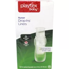 Playtex Drop-ins - Revestimientos De 8 Onzas, 100 Unidades