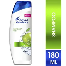 Shampoo Head & Shoulders Manzana Fresh Cabello Graso - 180ml