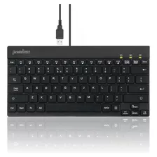 Teclado Perixx Periboard-426 Mini Usb/negro