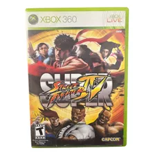 Street Fighter Iv 4 Xbox 360 Jogo Original Mídia Física Game