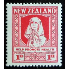 Nueva Zelanda, Sello Yv. 187 Charity Help 1930 Nuevo L8535