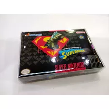 4 Protetor Caixas Cartucho Acetato Snes Super Nintendo N64