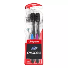 Colgate 360 Cepillo De Dientes De Carbon De Cerdas Suaves 