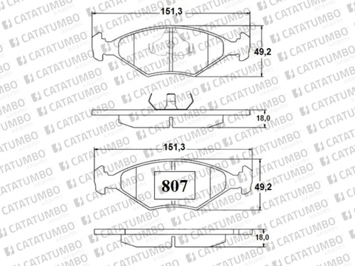 Pastillas Freno Delanteras Fiat Premio 1.6 Sevel 1985 1994 Foto 2