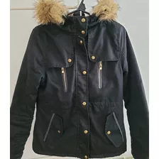 Campera Parka Abrigo Koxis Mujer Gabardina