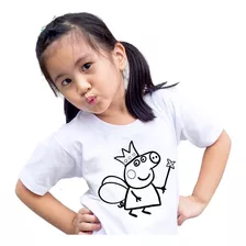 Playera Para Pintar + 6 Plumones Lavables