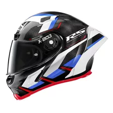 Capacete X-lite X-803 Rs Motormaster Azul Branco Vermelho