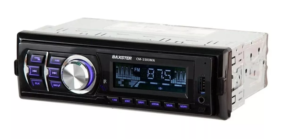 Radio Carro Bluetooth Usb Sd Aux, 3 Colores Control Garantia