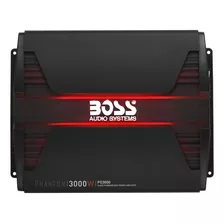 Amplificador Boss Phantom Monoblock 3000w Clase D Led Rojo