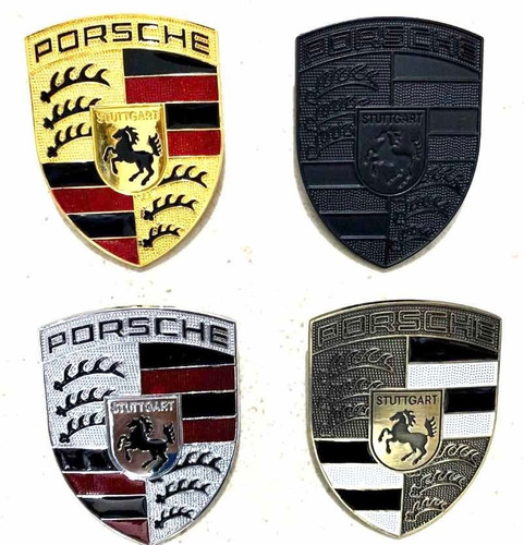 Emblema Porsche Metlico Foto 5