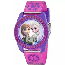 Reloj Frozen Elsa Y Anna Original Disney Niñas Cuarzo