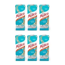 Kit C/6 Unidades Leite Desnatado Molico Zero Lactose 1 Litro