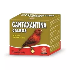 Cantaxantina Vermelho Calbos - 01 Envelope 6 Gr