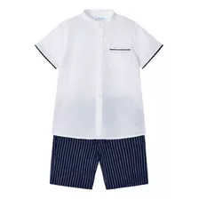 Conjunto Bermuda Mayoral Niño 2 Piezas Lino