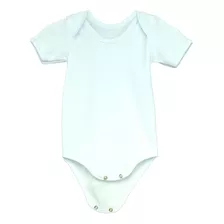 6 Pza Pañalero Para Bebe Blanco Manga Corta 0 A 24mese