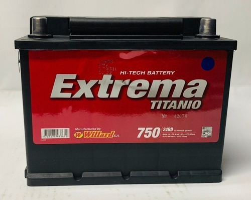 Bateria Willard Extrema 31h-1150p International Cab 4x2 Foto 3