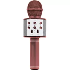 Microfone De Brinquedo Karaokê Infantil Diversão Som Efeitos