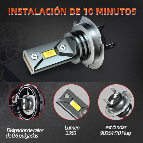 Para Jaguar Xj8 1998-2007 - Faros Led Brillantes De 6000k Foto 8