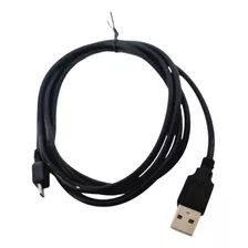 Cable Carga Usb A Microusb V8 Para Samsung LG Nokia 1.5mt Color Negro