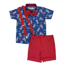 Conjunto Roupa Social Festa Pequeno Infantil Principe