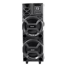 Caixa Amplificada Amvox Aca 1402 Titan Black Bivolt