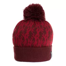 Gorro Beanie De Lana Spitfire Urban Pompom Burdeo