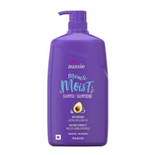Shampoo Con Aguacate Y Aceite De Jojoba Aussie Miracle Moist