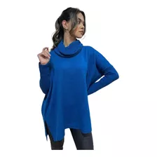 Blusa Poncho Em Tricô Moda Inverno Britãnia Sku318