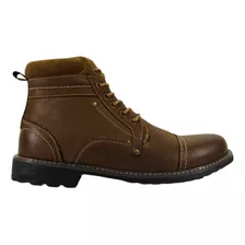 Botin Casual De Cuero Hombre L802 Mb