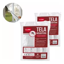 Tela Mosquiteiro 5 Un Janela Velcro Anti Insetos 130x150cm