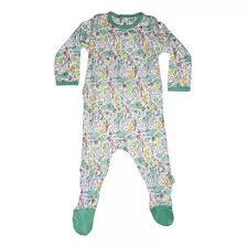 Pijama Enterito Para Bebes De Algodon Manga Larga