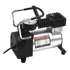 Mini Compressor De Ar Metal 12v Com Manometro Profissional