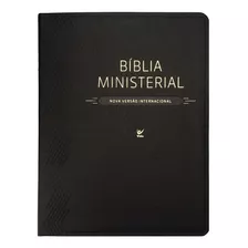 Bíblia Ministerial Nvi Preta S/ Índice