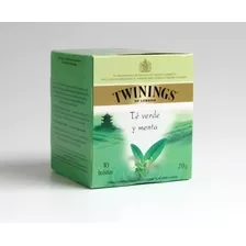 Te Twinings Green Mint 10 Sobres