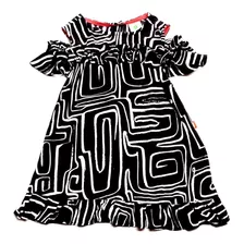 Vestido Infantil Em Viscose Da Puc - Cód. 2750