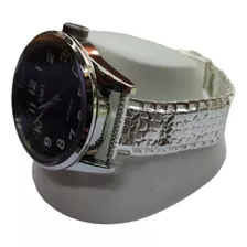 Reloj Pulsera De Plata Fina Ley 925 + Caja De Regalo M02