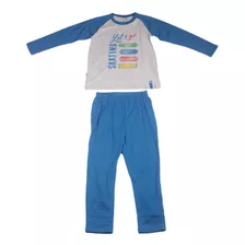 Pijama Niño Azul Pillín